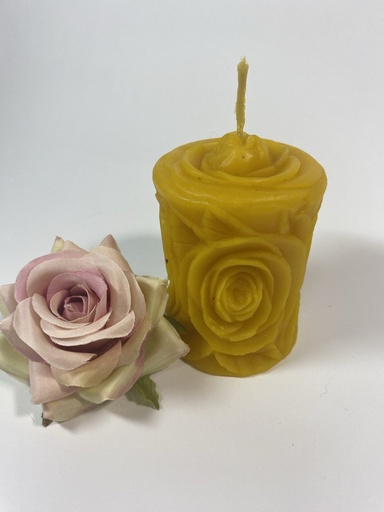 [0153] Свічка з бжолиного воску "Троянда",  г