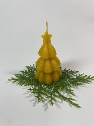 [0155] Свічка з бджолиного воску "Ялинка" (маленька), 50 г